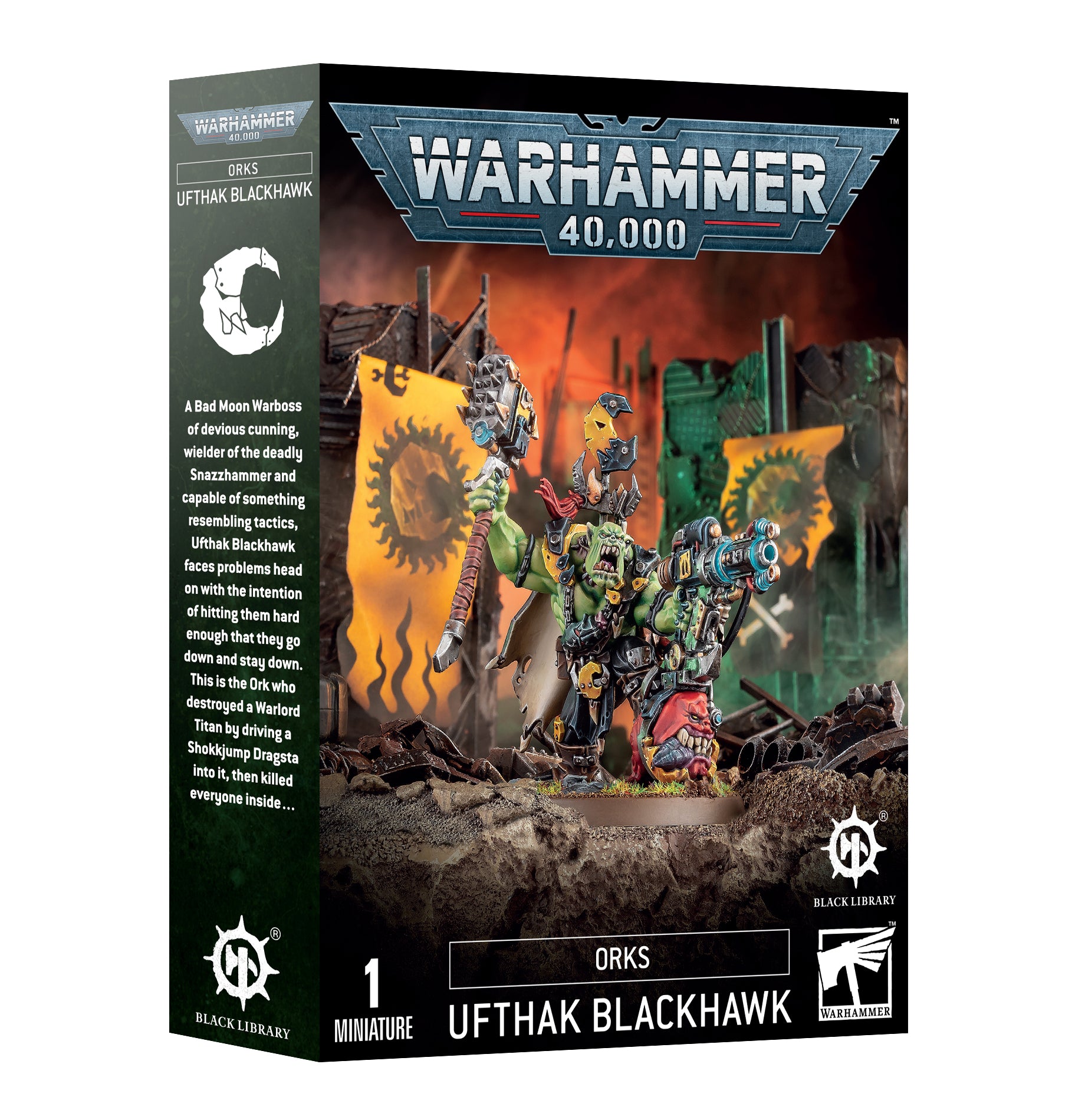 Warhammer 40,000: Black Library - Orks: Ufthak Blackhawk