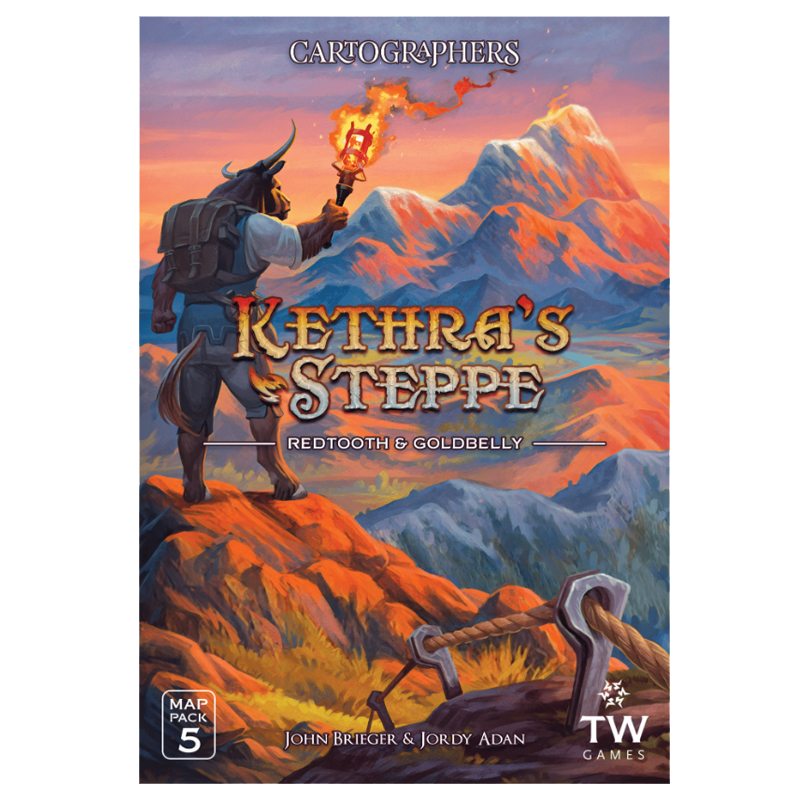 Cartographers: Heroes - Map Pack 5: - Kethra's Steppe
