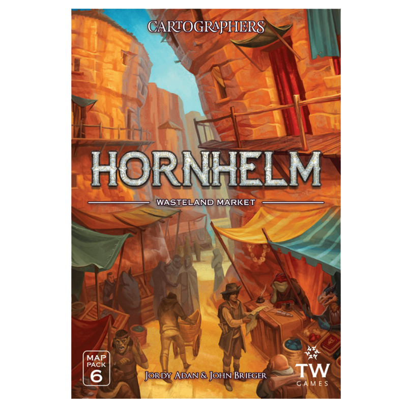 Cartographers: Heroes - Map Pack 6: Wasteland Market