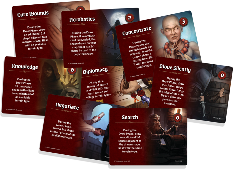 Cartographers - Skills 1 Mini Expansion