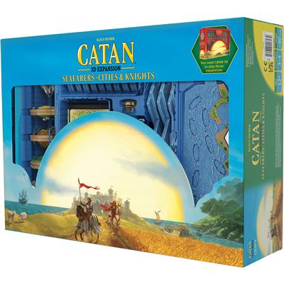 Catan 3D - Seafarers Cities and Knights Expansion
