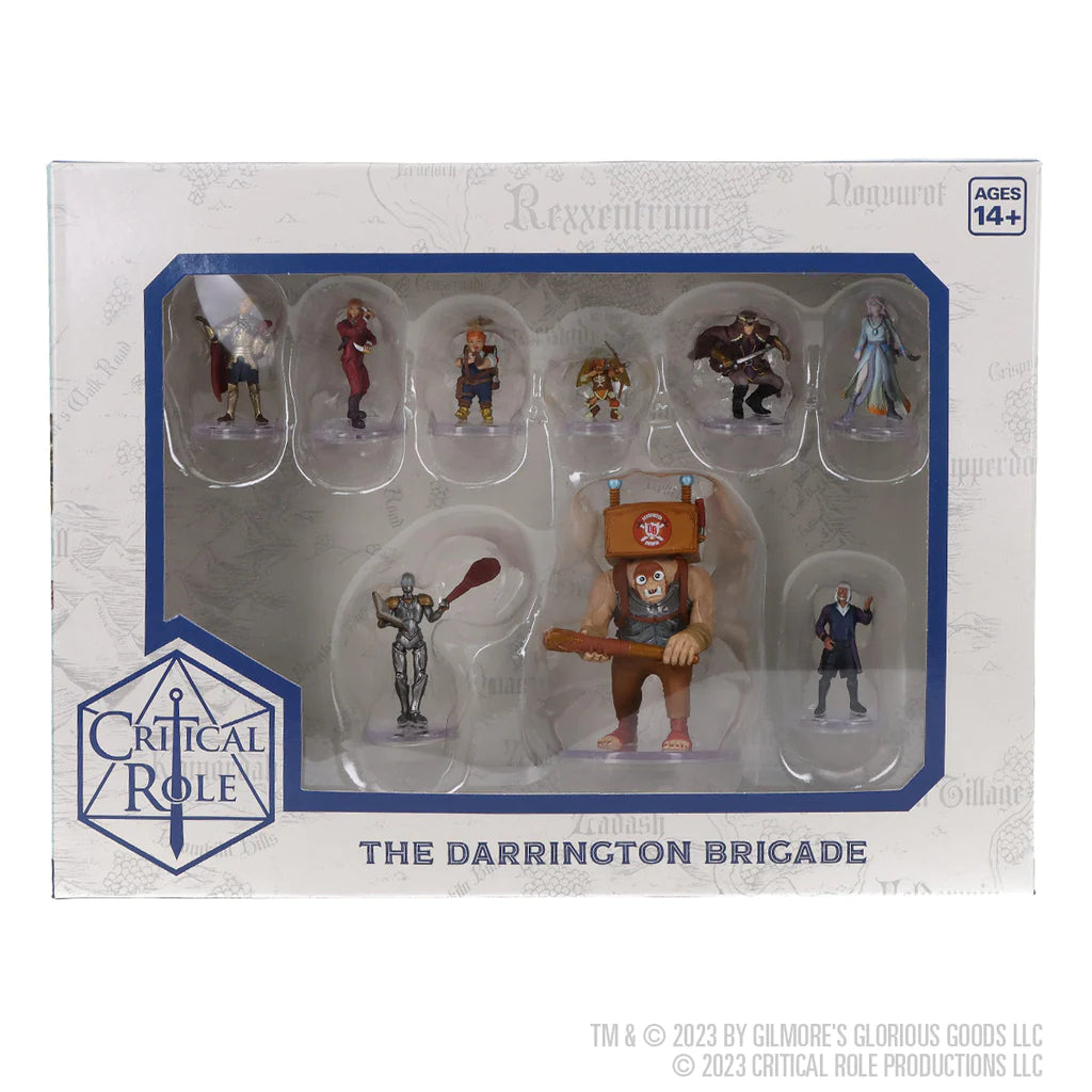 Critical Role Miniature Set - The Darrington Brigade