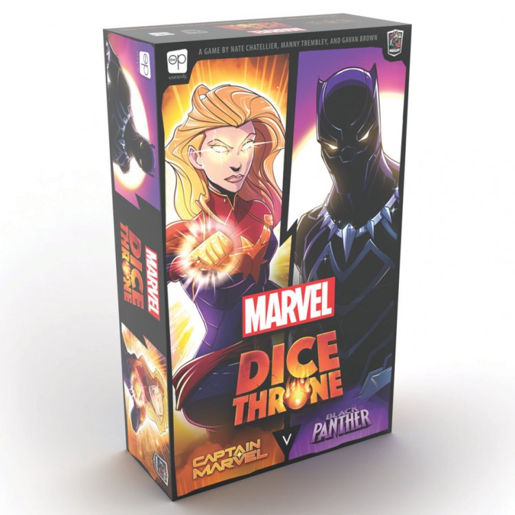 Dice Throne: Marvel - Captain Marvel v Black Panther