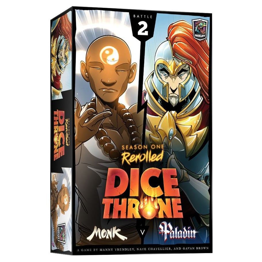 Dice Throne Season One Rerolled - Monk vs Paladin