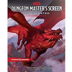 D&D 5E 2014 - Dungeon Master's Screen Reincarnated