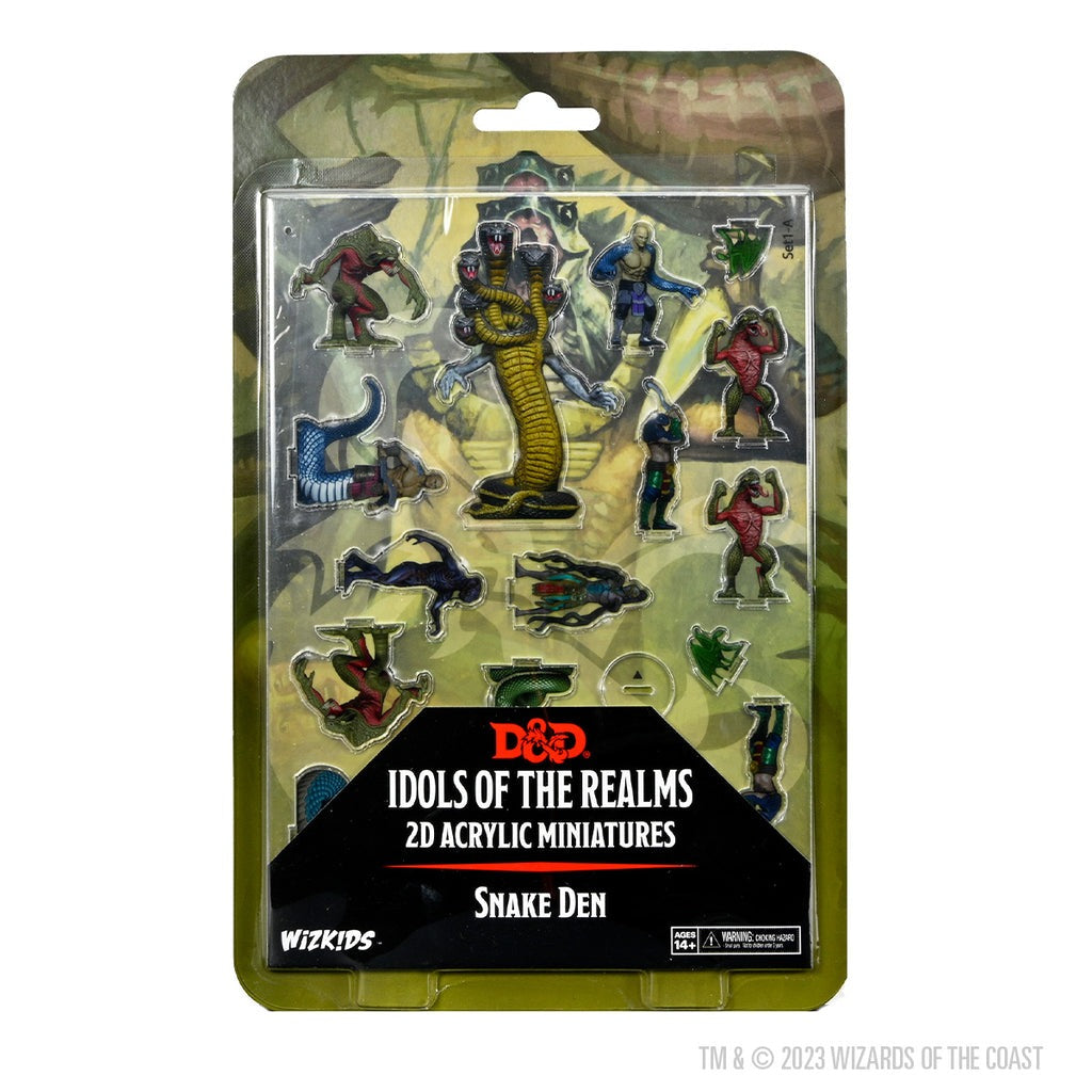 D&D Idols of the Realms - Snake Den 2D