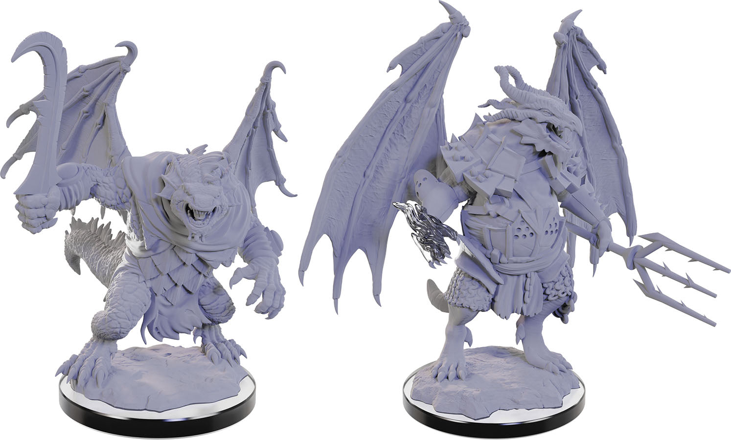 D&D Miniatures - Draconian Mage and Foot Soldier (90683)
