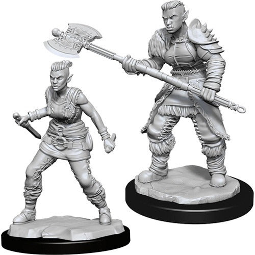 D&D Nolzur's Marvelous Miniatures - Female Orc Barbarian (90145)