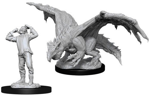 D&D Miniatures - Green Dragon Wyrmling (90029)