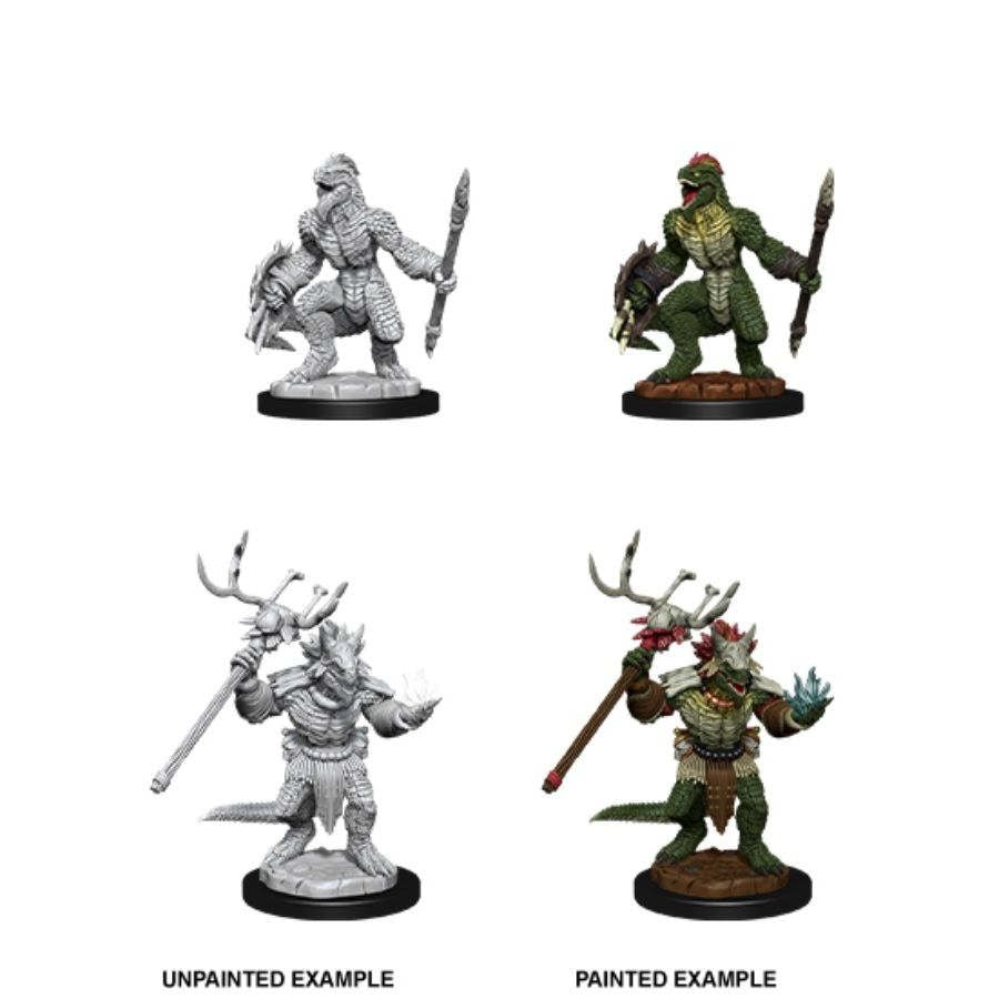 D&D Miniatures - Lizardfolk and Lizardfolk Shaman (90074)