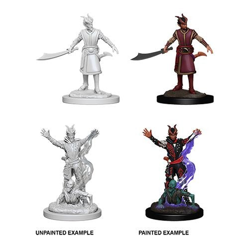 D&D Miniatures - M Tiefling Warlock (73388)