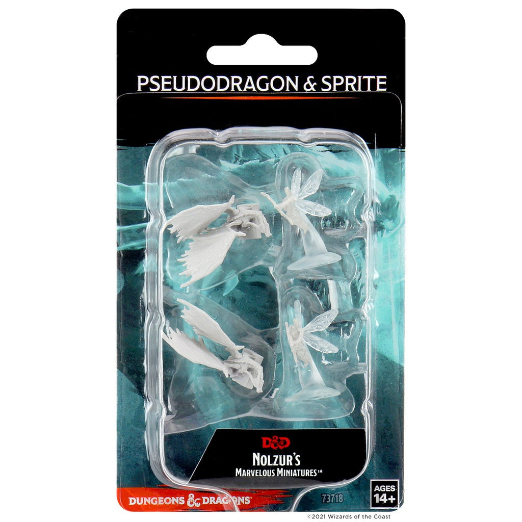 D&D Miniatures - Pseudodragon and Sprite (73718)