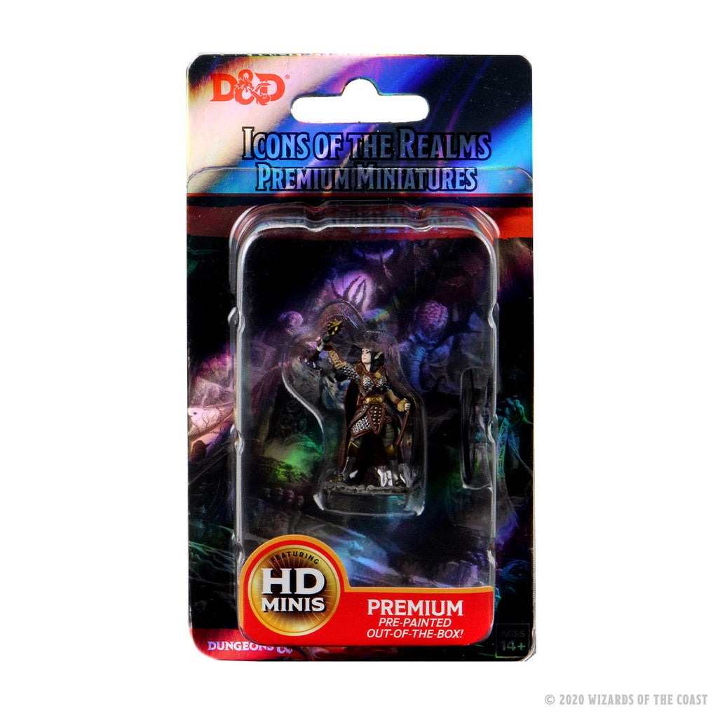 D&D Premium Miniature - Elf Cleric (93021)