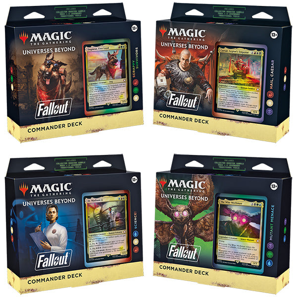 Magic the Gathering: Universes Beyond: Fallout - Commander Deck: Case