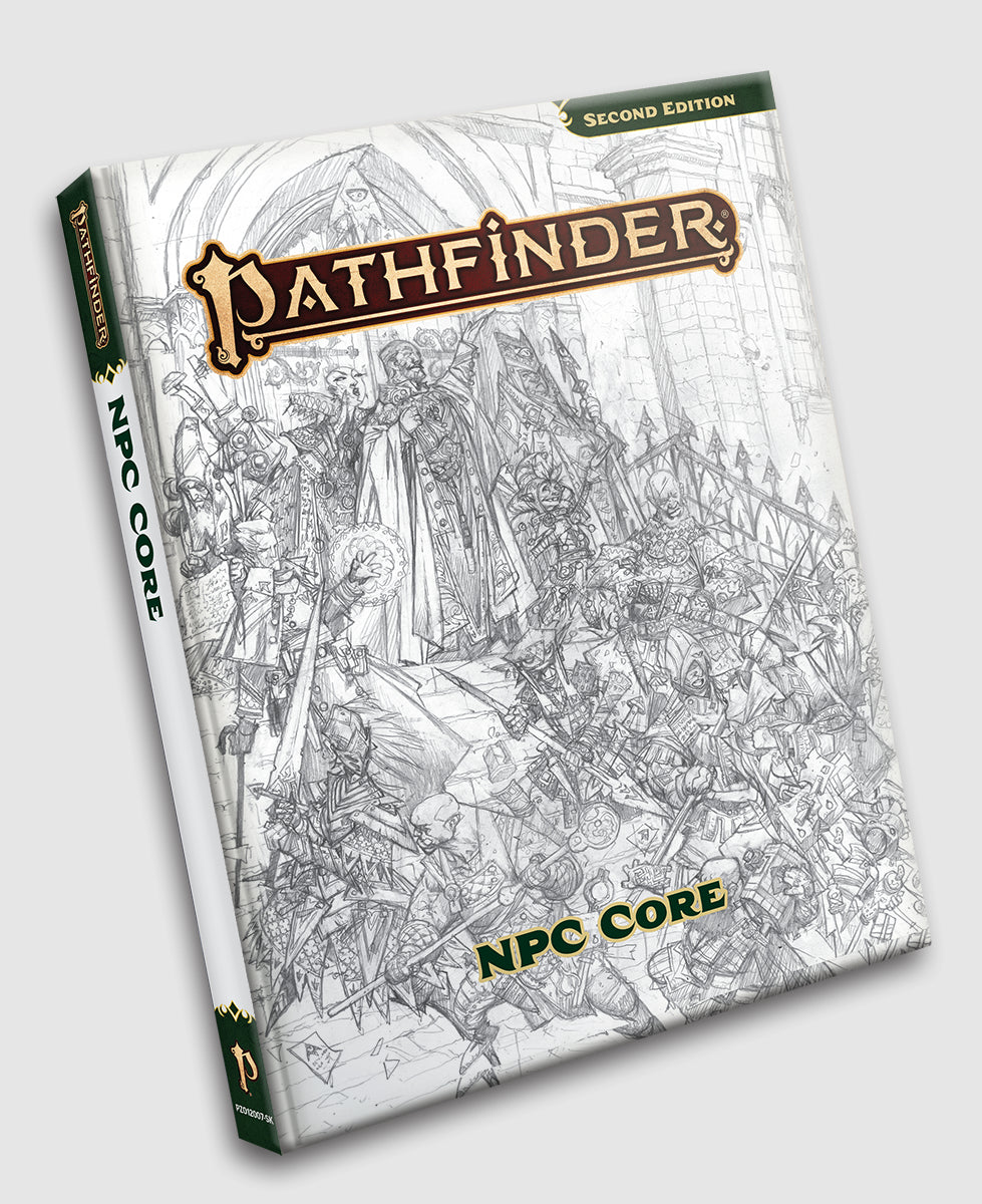 Pathfinder 2E - NPC Core (Sketch Cover)