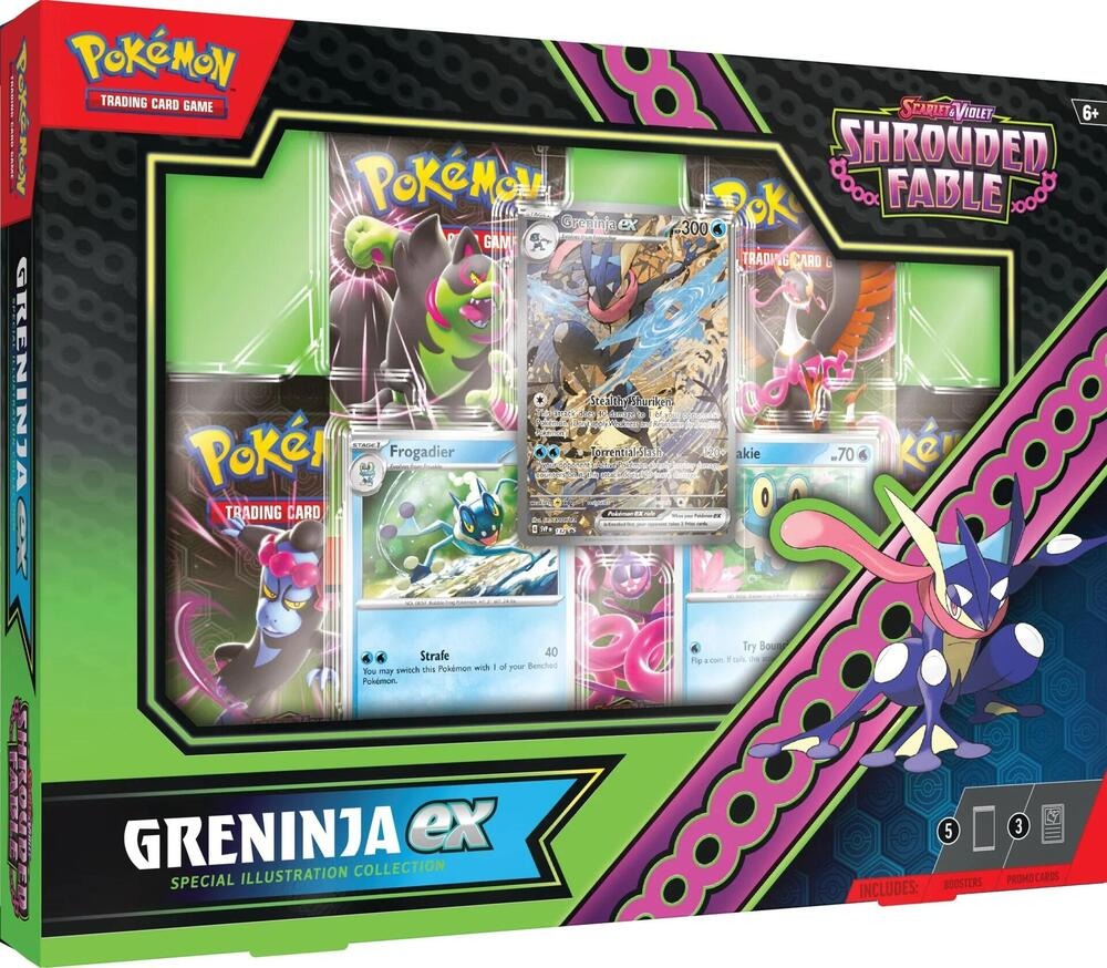 Pokemon TCG - Shrouded Fable: Greninja ex Special Illustration Collection