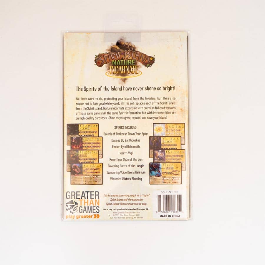 Spirit Island - Nature Incarnate Foil Panels