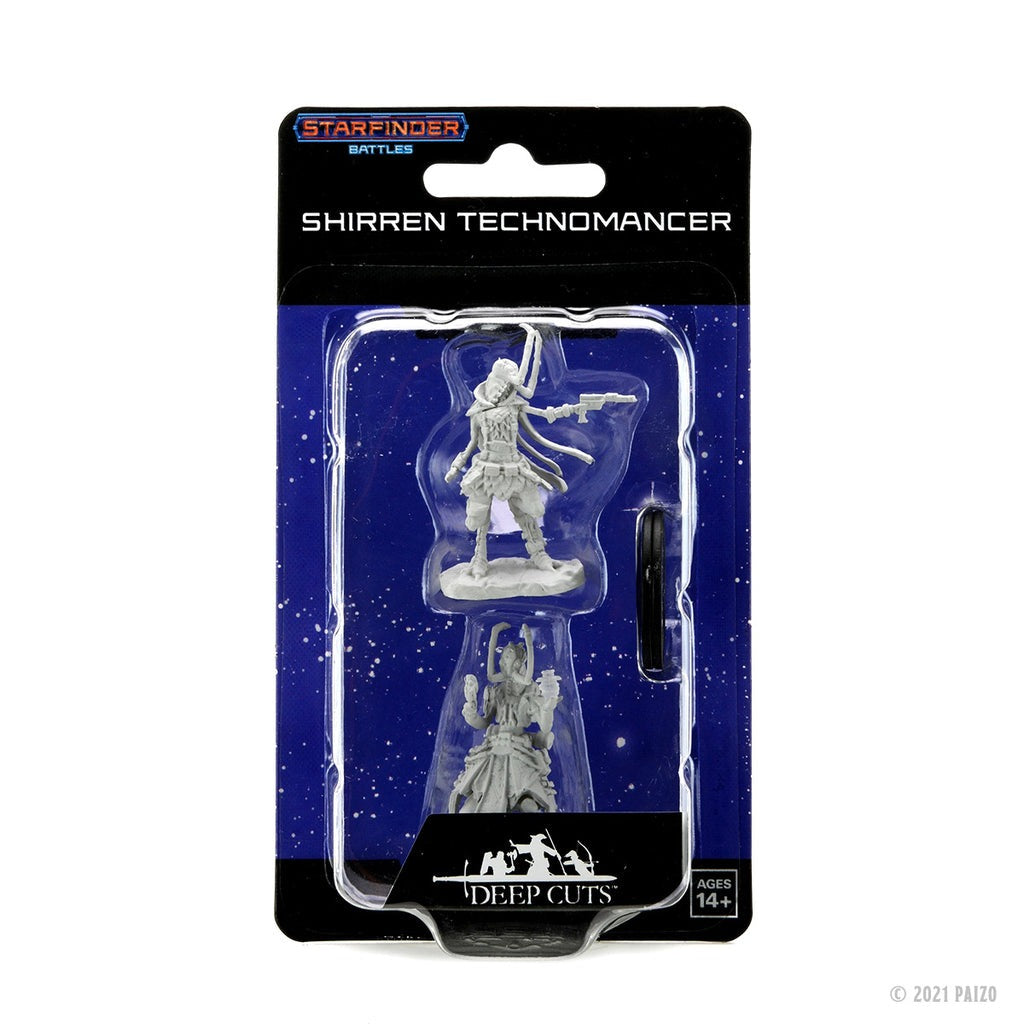 Starfinder Miniatures - Shirren Technomancer (90335)