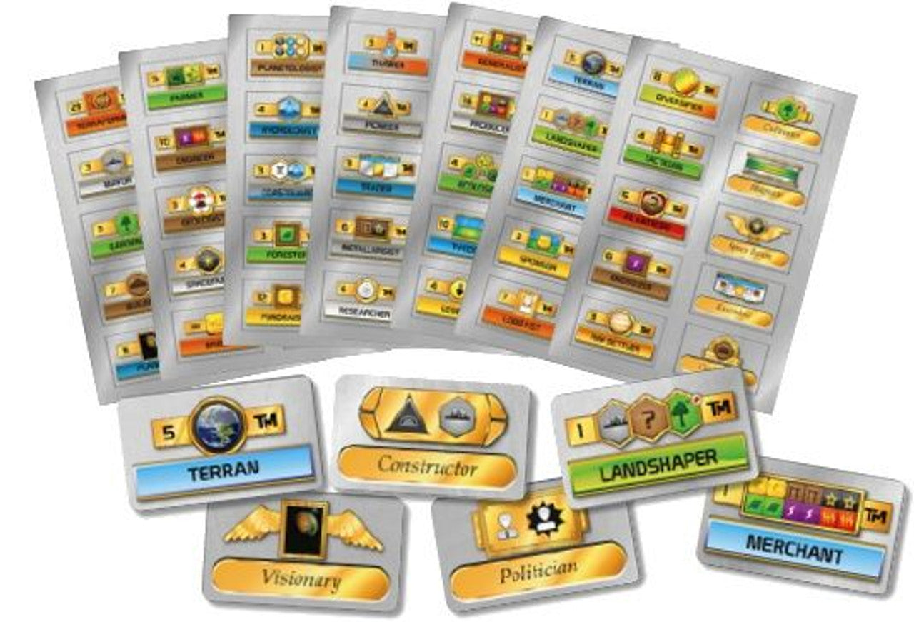 Terraforming Mars - Milestones And Awards Expansion