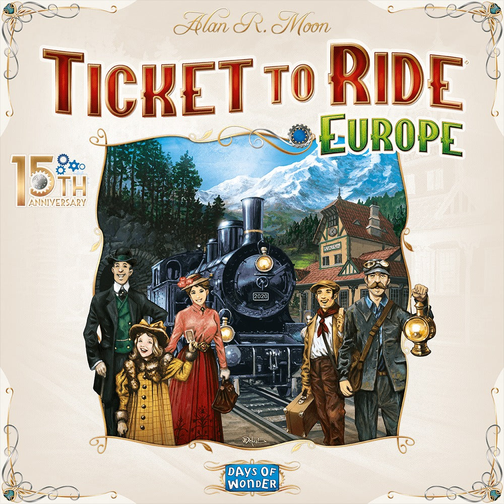 Ticket To Ride Europe - 15th Anniversary Edition