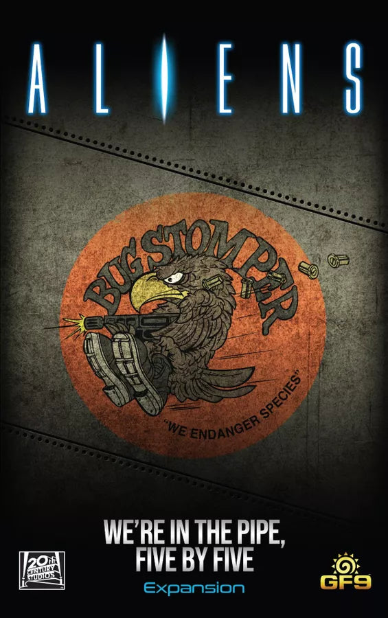 Aliens Board Game - We're in the Pipe Five by Five Expansion