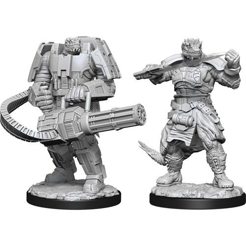 Starfinder Miniatures - Vesk Soldier (90336)