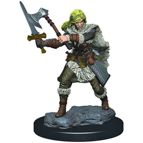 D&D Premium Miniature - Human Barbarian (93020)