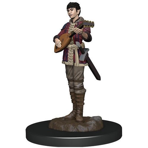 D&D Premium Miniature - Female Half-Elf Bard (93028)