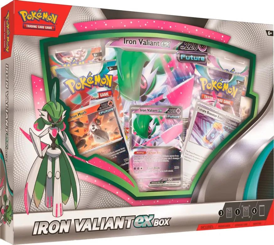 Pokemon TCG - Iron Valiant EX Box