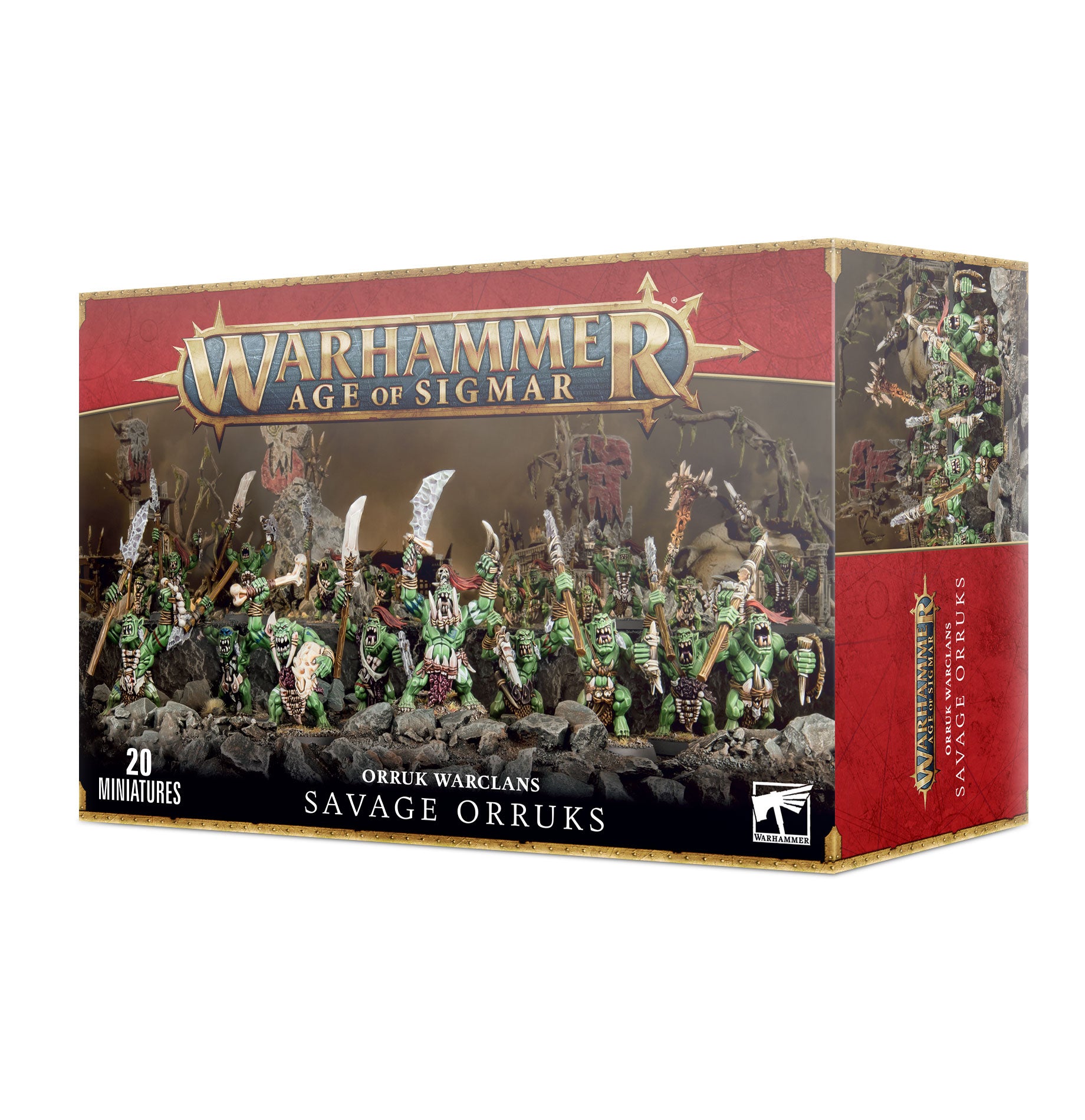 Age of Sigmar - Orruk Warclans: Savage Orruks