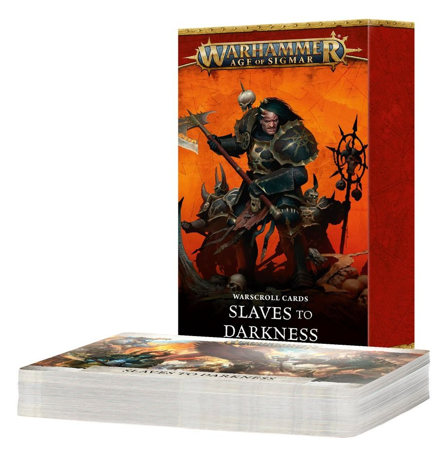 AOS: Warscroll Cards - Slaves to Darkness 4th Edition