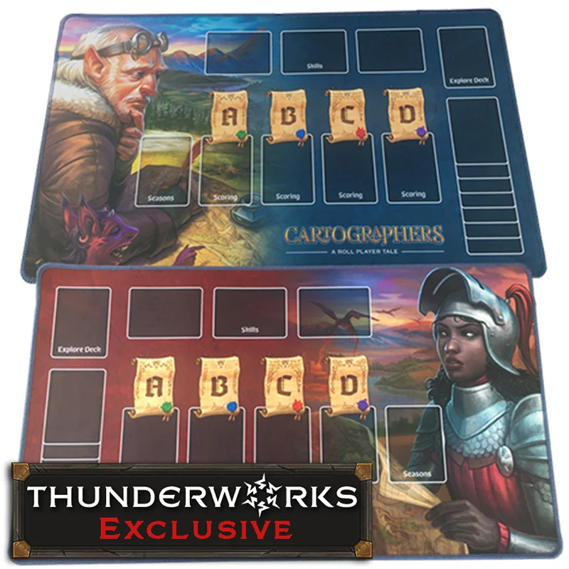 Cartographers - Double Sided Playmat