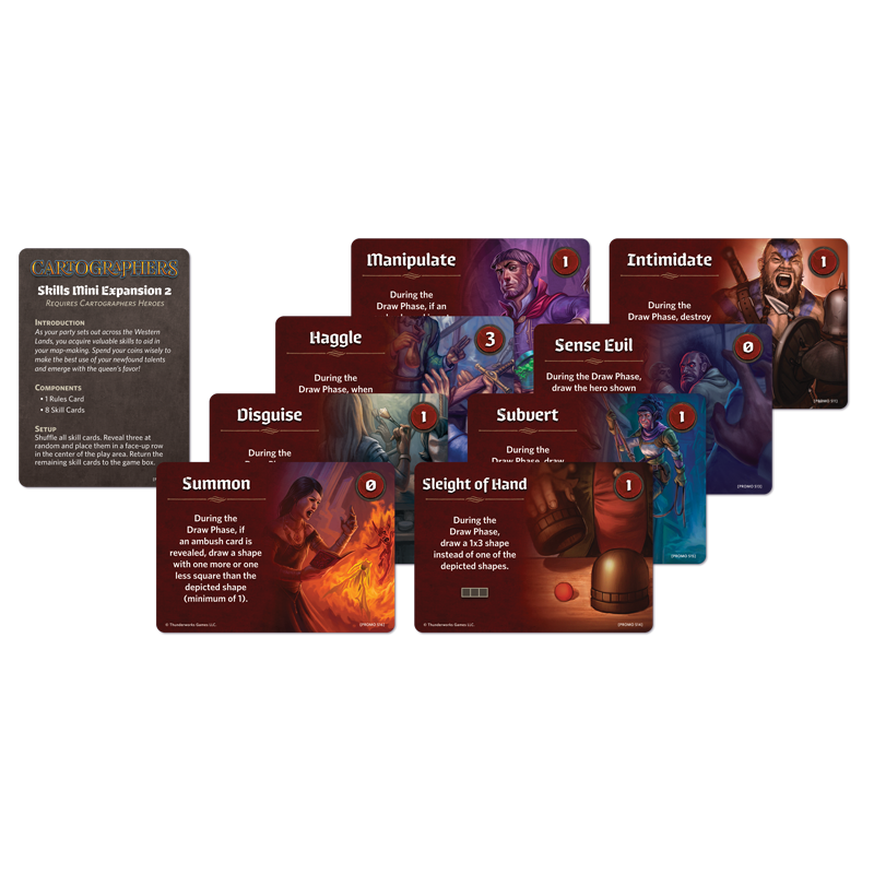 Cartographers - Skills 2 Mini Expansion