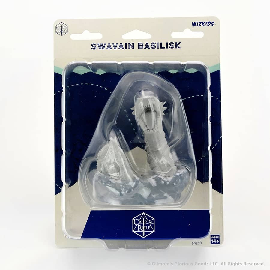 Critical Role Unpainted Miniatures - Swavain Basilisk (90378)