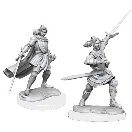 Critical Role Unpainted Miniatures - Half-Elf Xhorhas Paladin (90390)