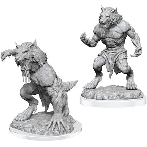Critical Role Unpainted Miniatures - Fey Werewolves (90557)