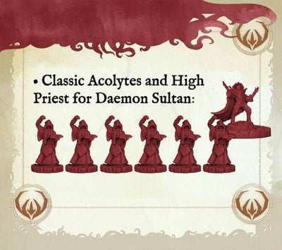 Cthulhu Wars - Classic Acolytes and High Priest for DS