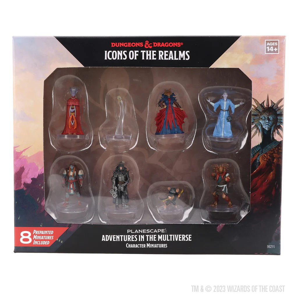 D&D Icons of the Realm: Planescape Adventures in the Multiverse - Character Set
