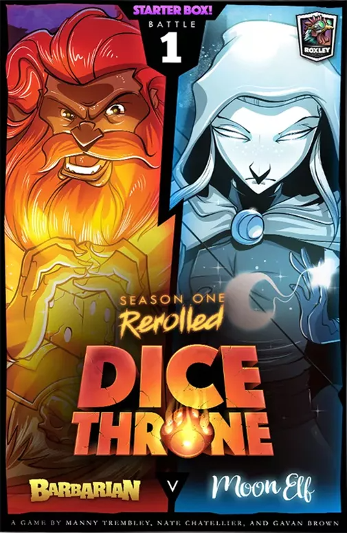 Dice Throne Season One Rerolled - Barbarian vs Moon Elf
