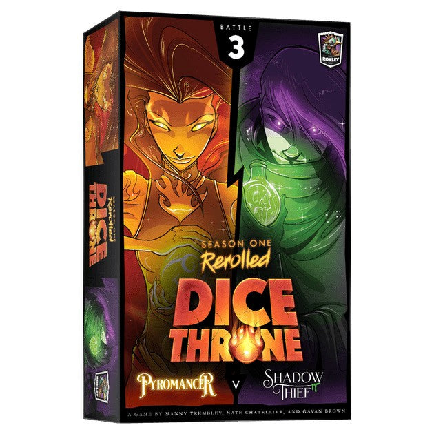 Dice Throne Season One Rerolled - Pyromancer vs Shadow Thief