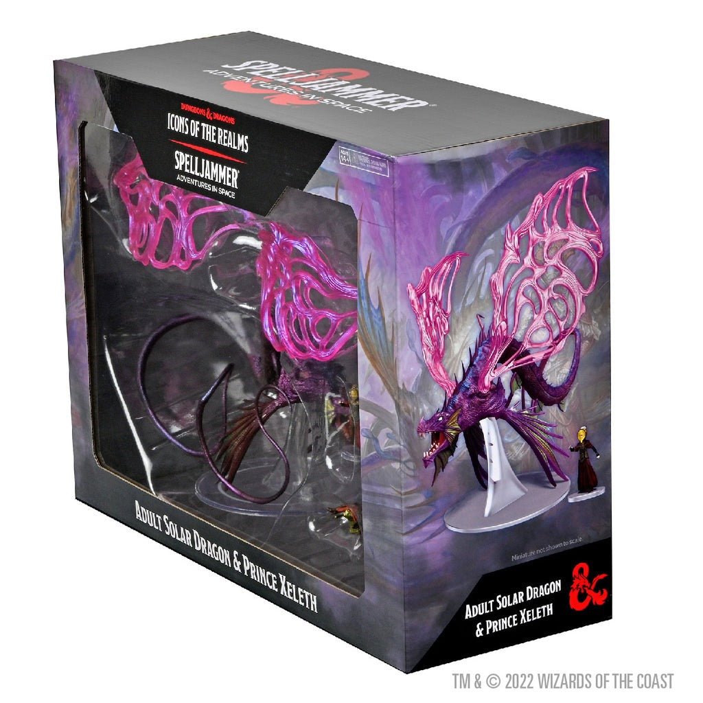 D&D Icons of the Realms - Premium Solar Dragon & Prince Xeleth (96168)