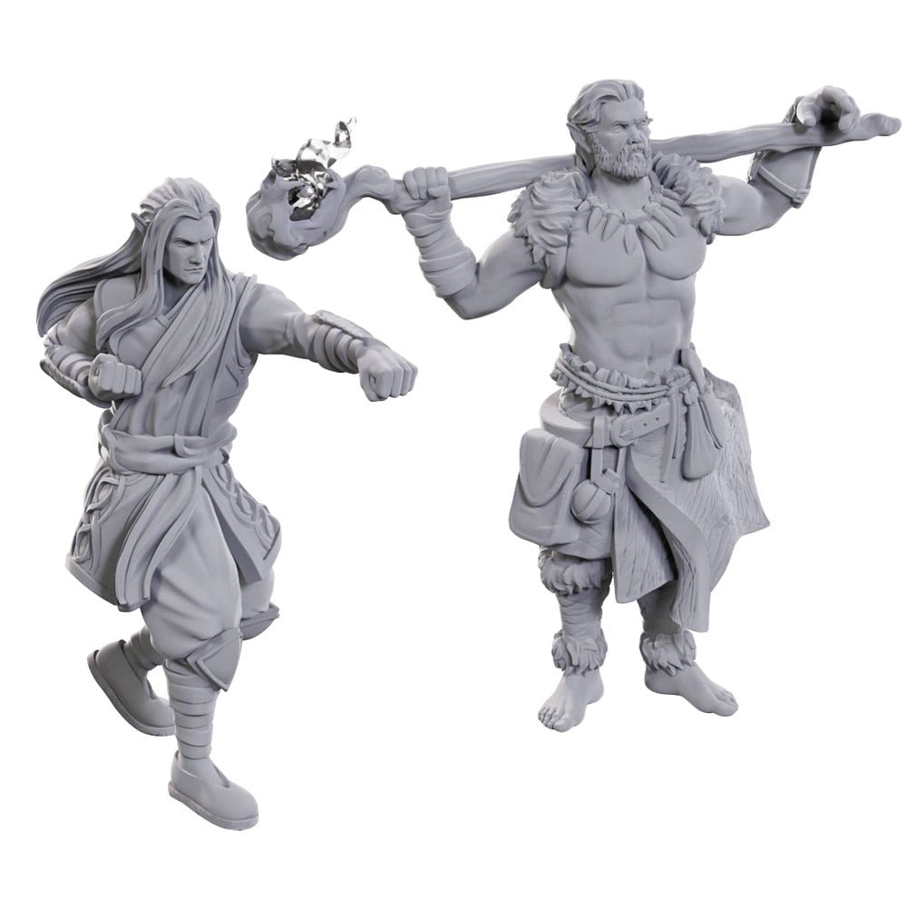 DnD Miniatures - Archdruid and Martial Arts Adept (90695)