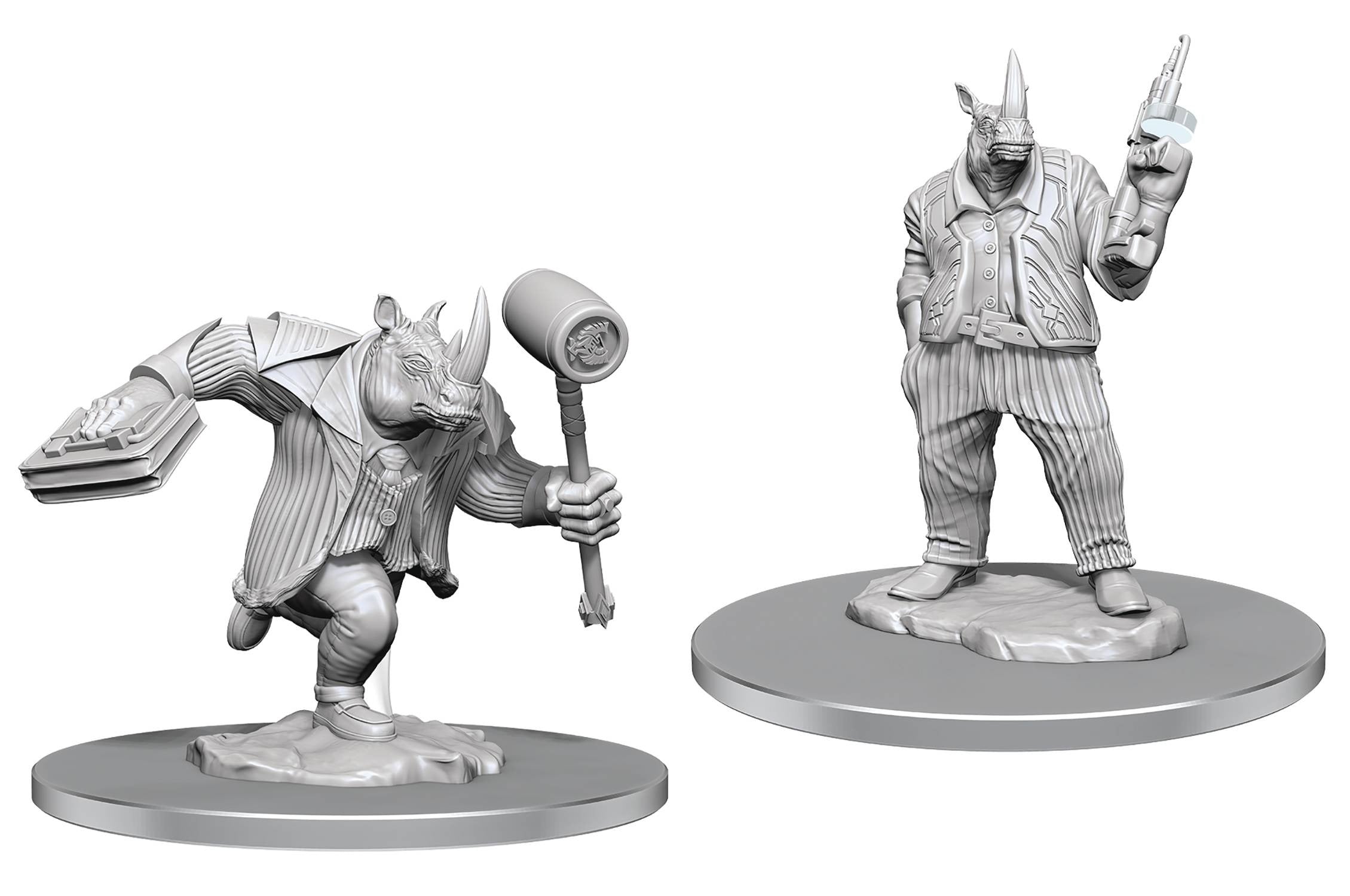 D&D Miniatures - Freelance Muscle and Rhox Pummeler