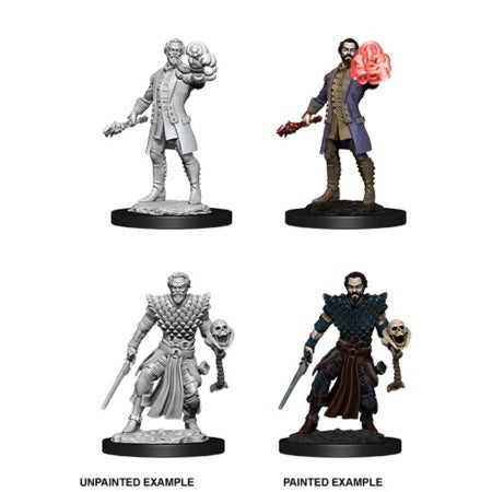 D&D Miniatures - Male Human Warlock (73836)