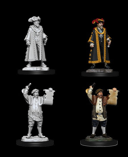 D&D Miniatures - Mayor and Town Crier (73871)