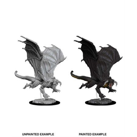 D&D Miniatures - Young Black Dragon (73682)