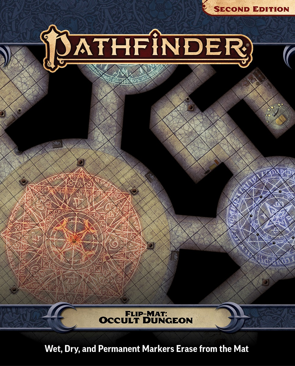 Pathfinder 2E - Flip-Mat: Occult Dungeon