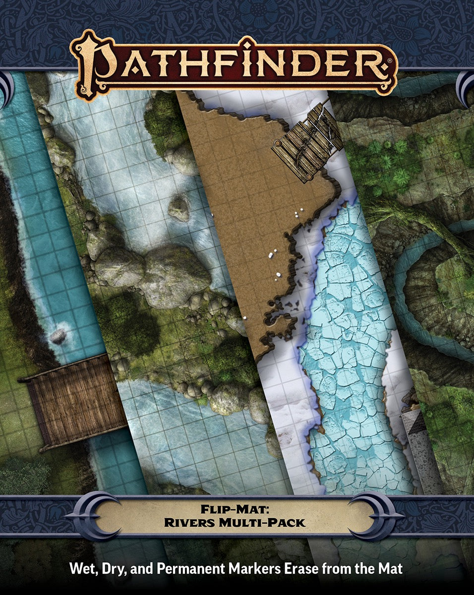 Pathfinder 2E - Flip-Mat: Rivers Multipack