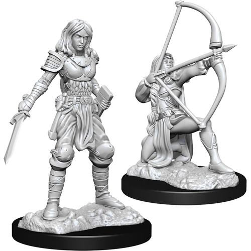 Pathfinder Miniatures - Female Human Fighter (90326)