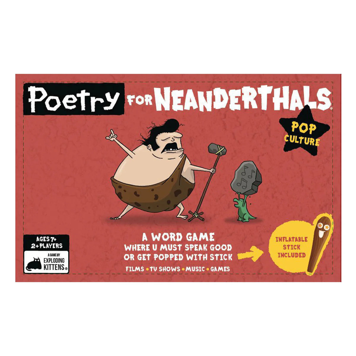 Poetry For Neanderthals - Pop Culture Edition